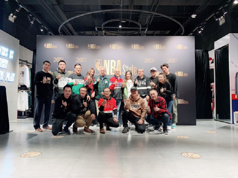 軌道射燈 應用于NBA style服裝店鋪照明案例