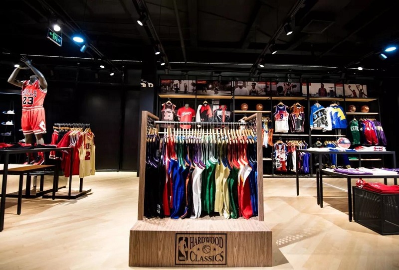 軌道燈 應(yīng)用于NBA style服裝照明案例