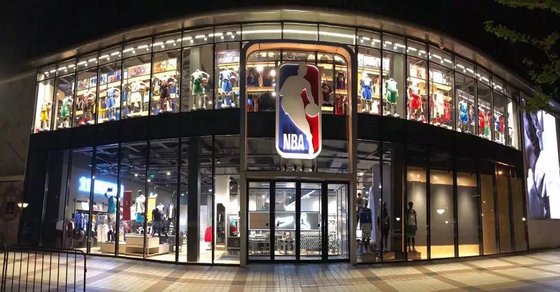 軌道射燈 應用于NBA style服裝店鋪照明案例