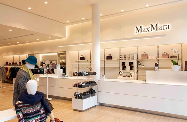 LED射燈 應(yīng)用于MAX MARA服裝店鋪照明案例